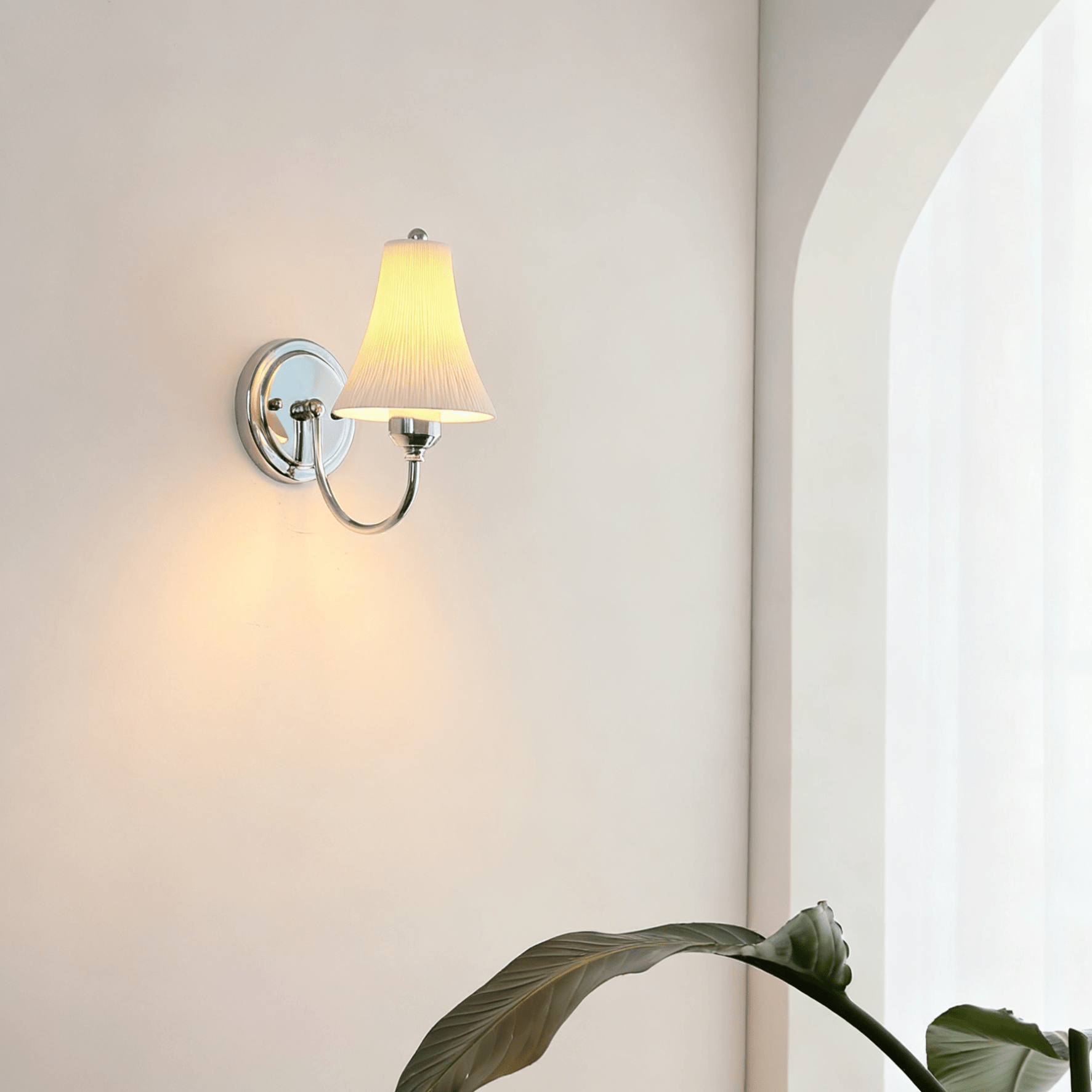 Slim Waist Wall Sconce