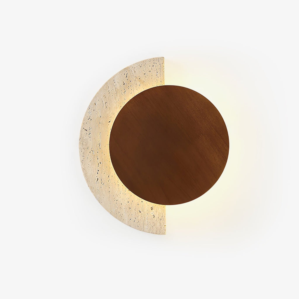 Crescent Halo Plug-in Wall Sconce