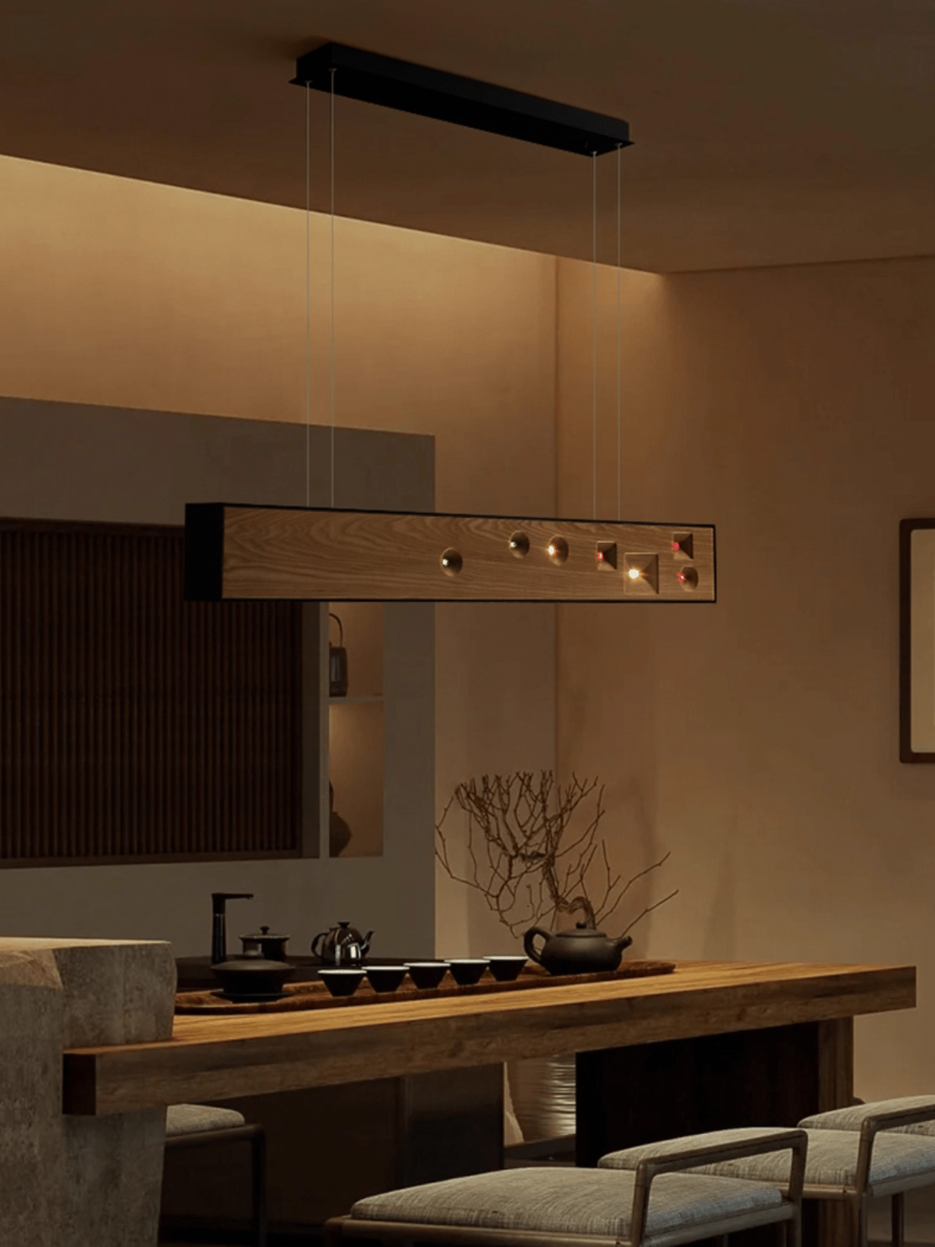 Axis Geometric Pendant Light