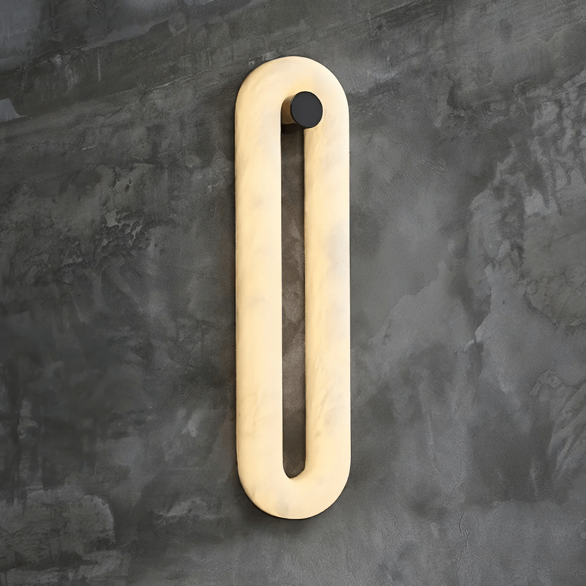 Alabaster Loop Wall Light