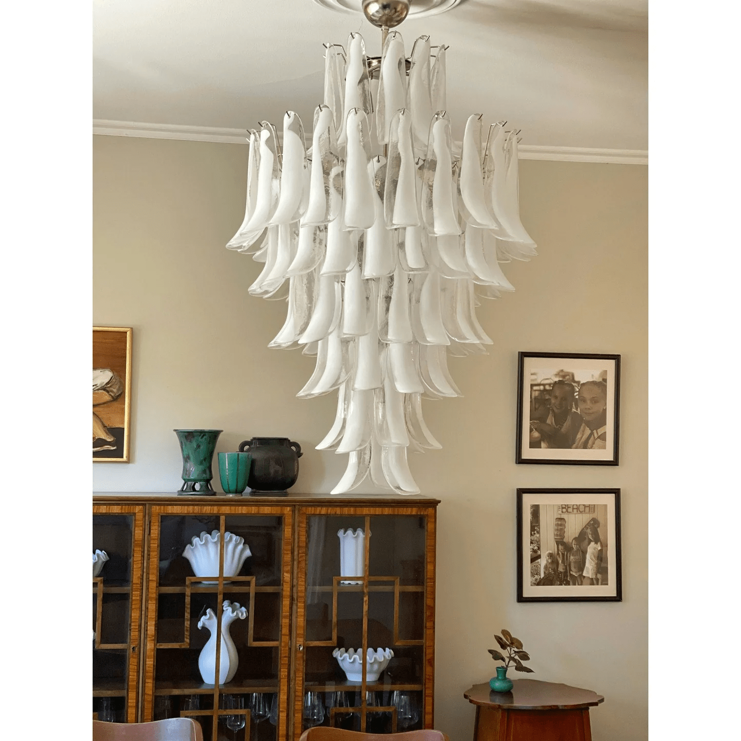 Dravina Glass Petals Pendant Lamp