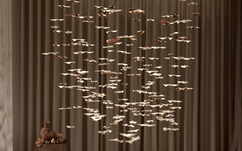 Leaf Twisted Sculptural Customize Chandelier