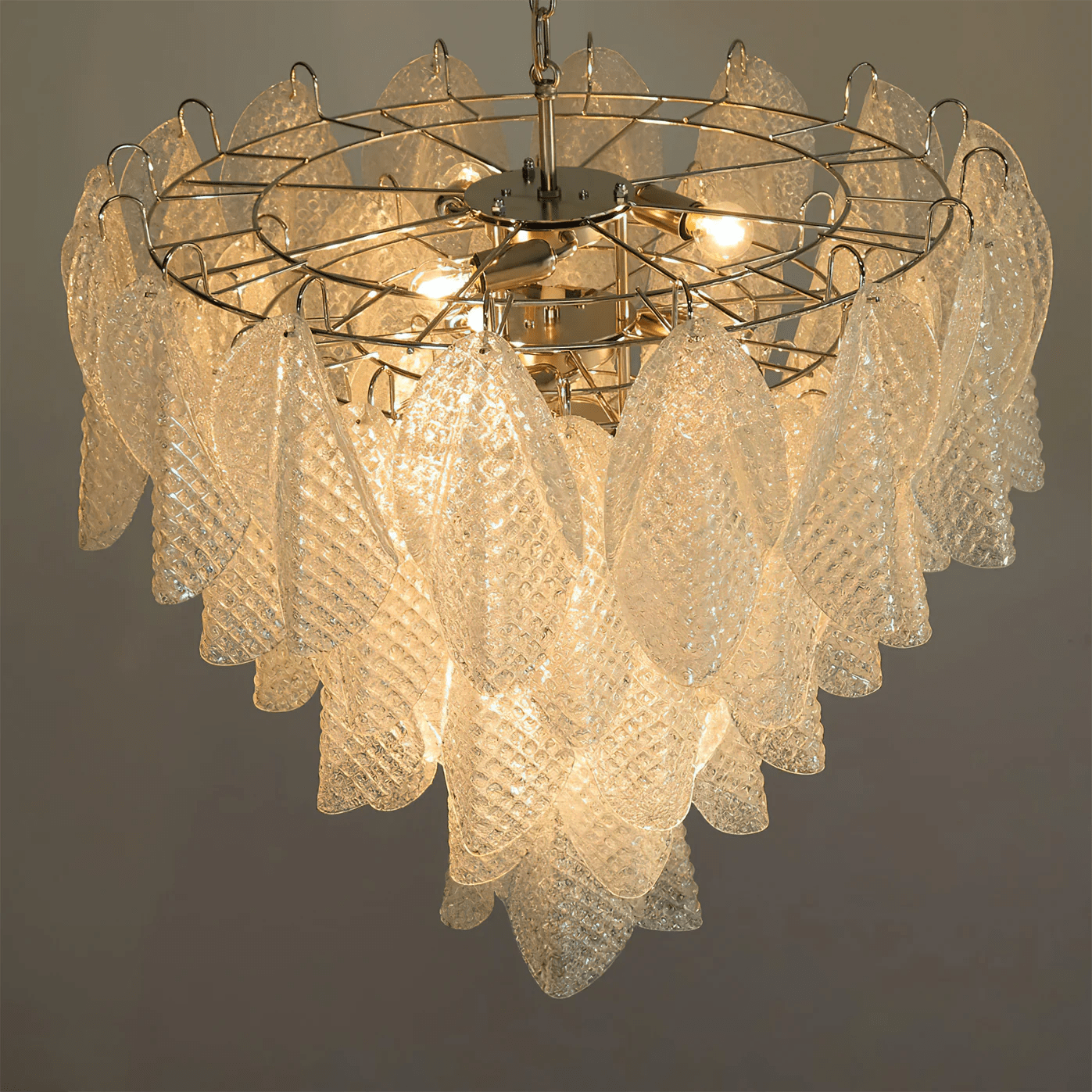 Murano Glass Teardrop Chandelier