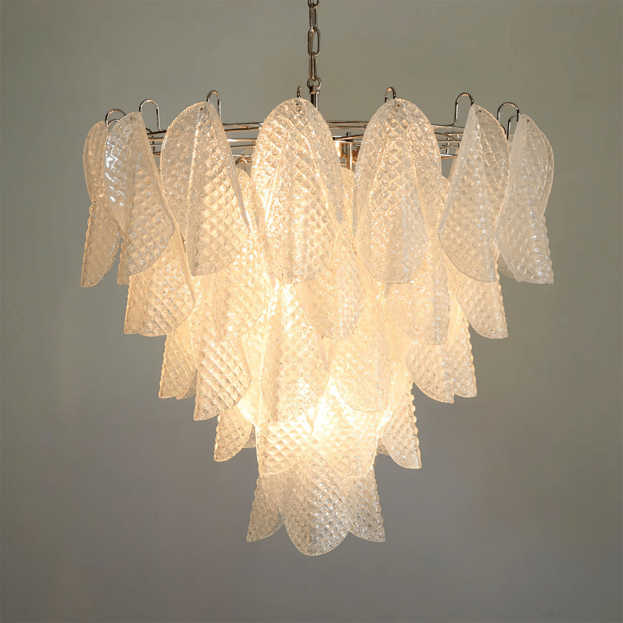 Murano Glass Teardrop Chandelier