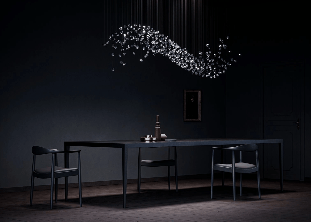 Raw Crystal Customize Chandelier