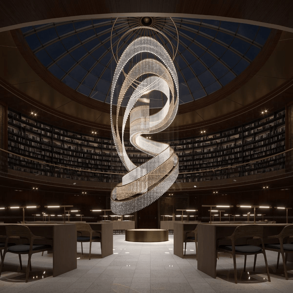 Crystal Spin Customize Chandelier