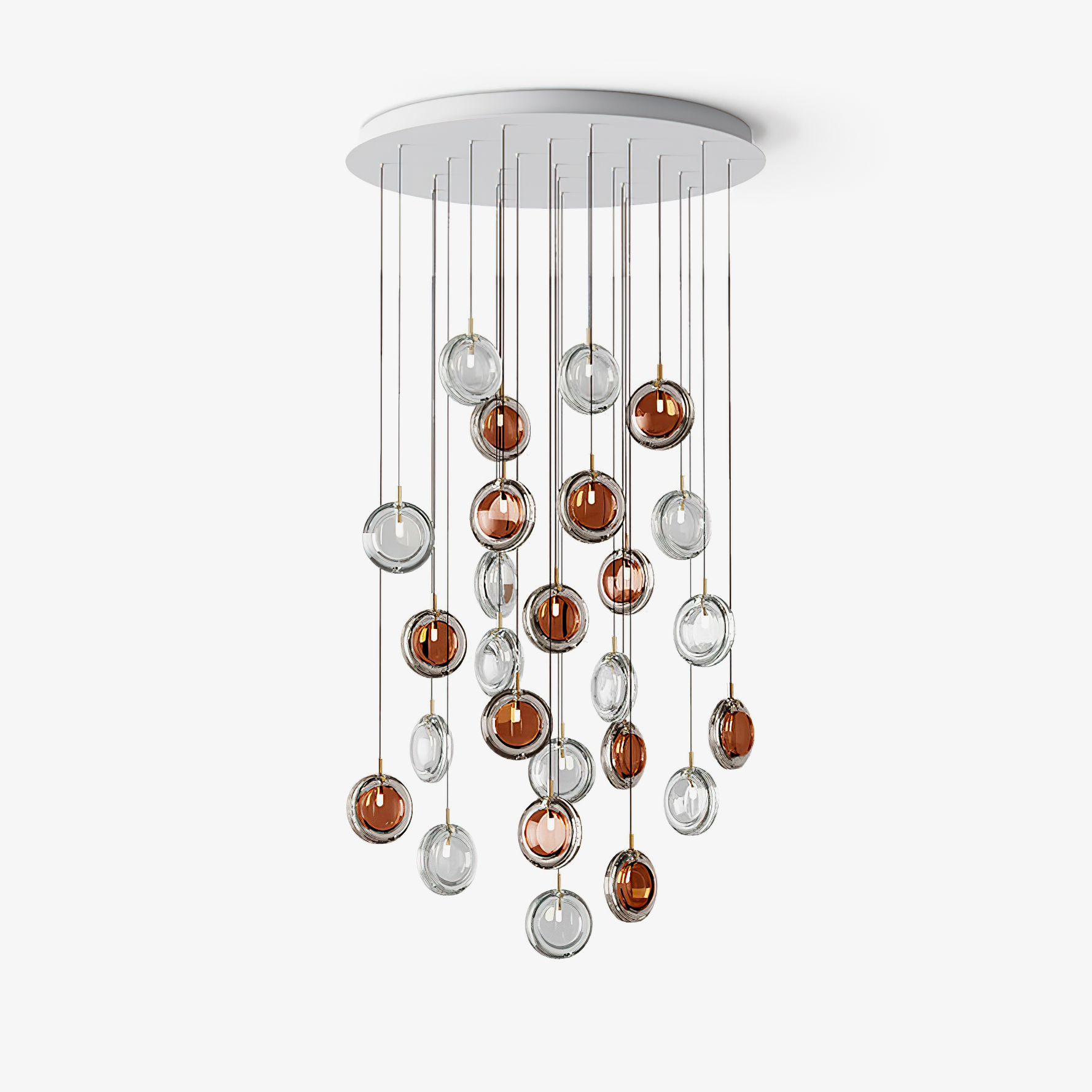 Lens Round Chandelier