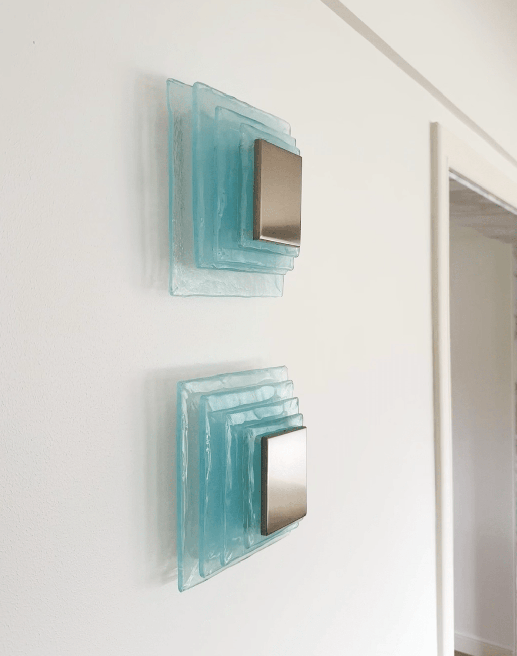 Aqua Cascade Sconce