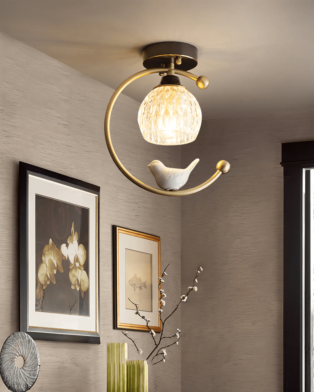 Auri Bird Ceiling Light