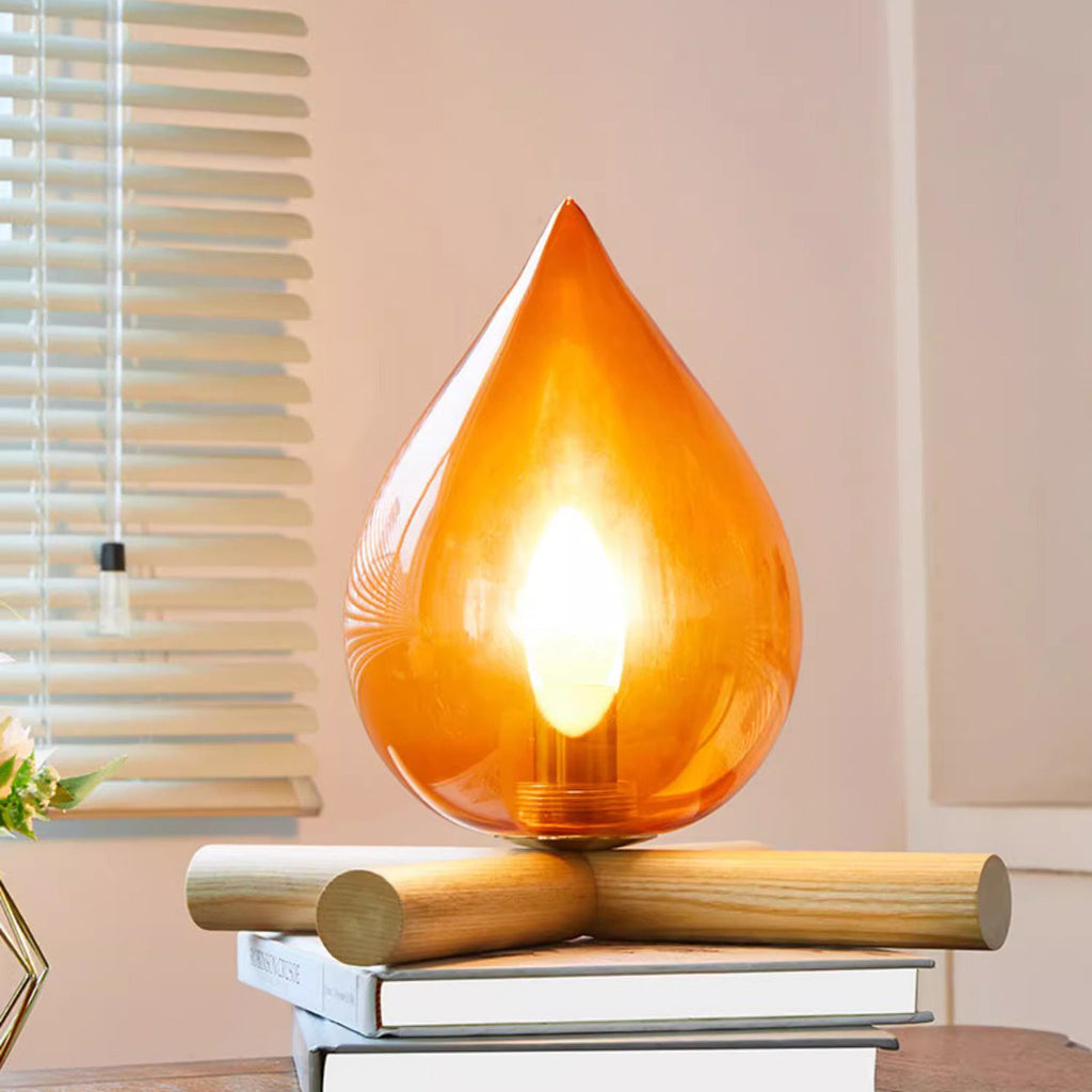 Fire Pile Solid Table Lamp