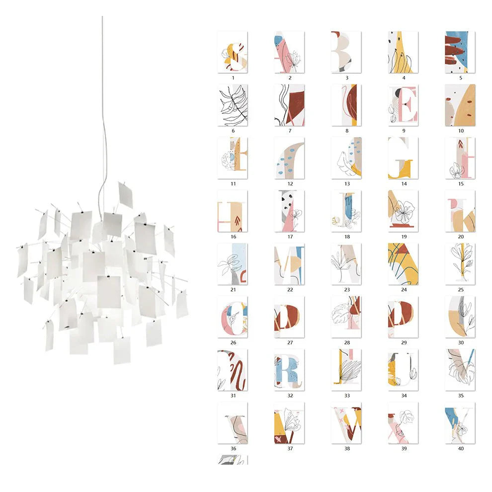 Paper Chandelier