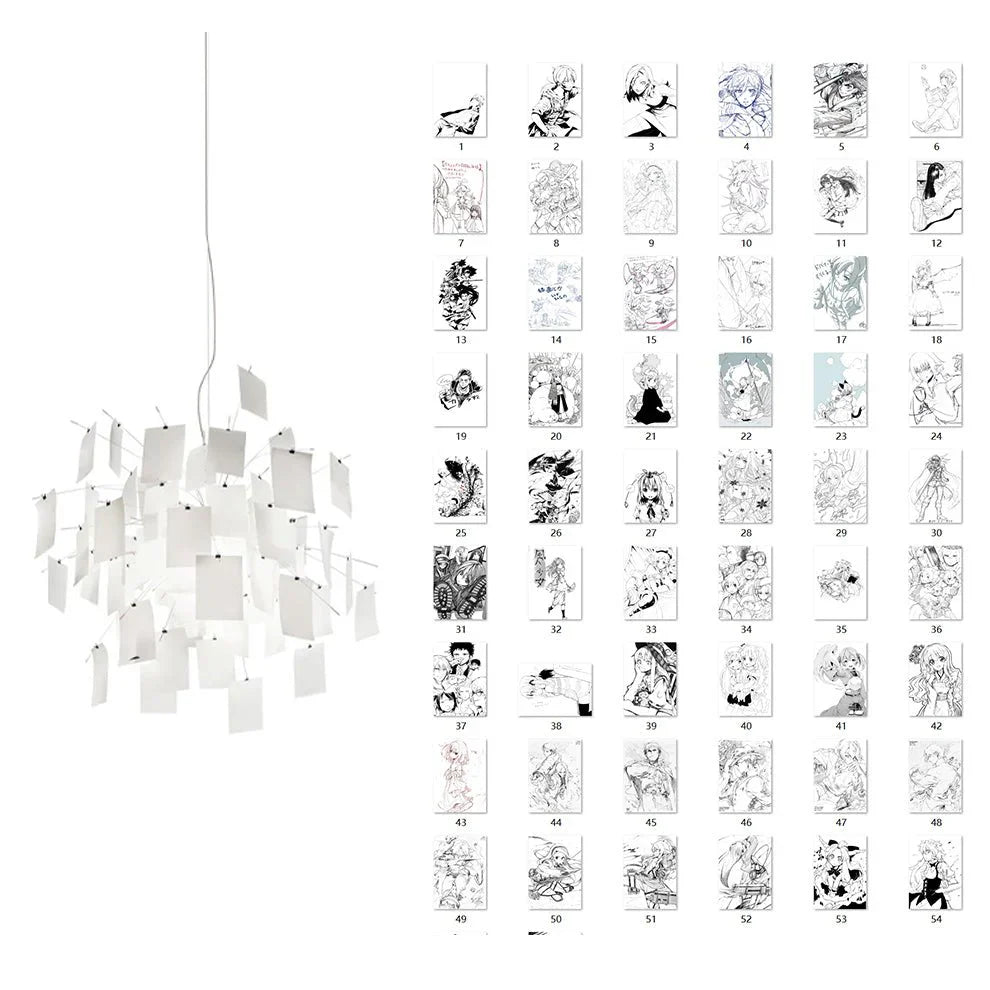 Paper Chandelier