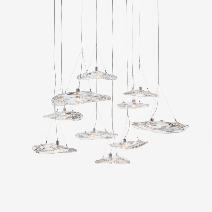 Manta Drift Chandelier
