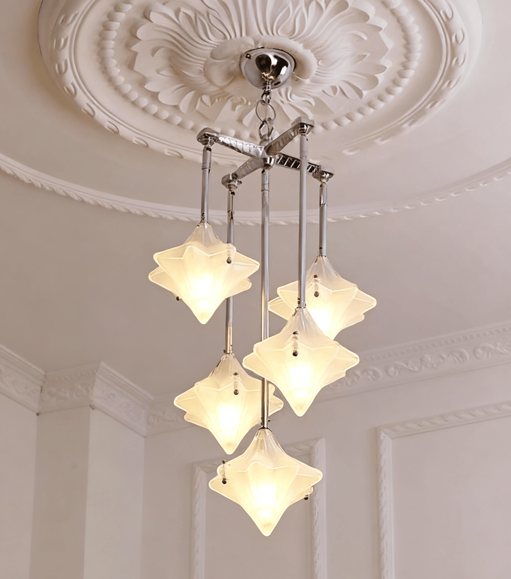 Elowen Long Prism Star Chandelier