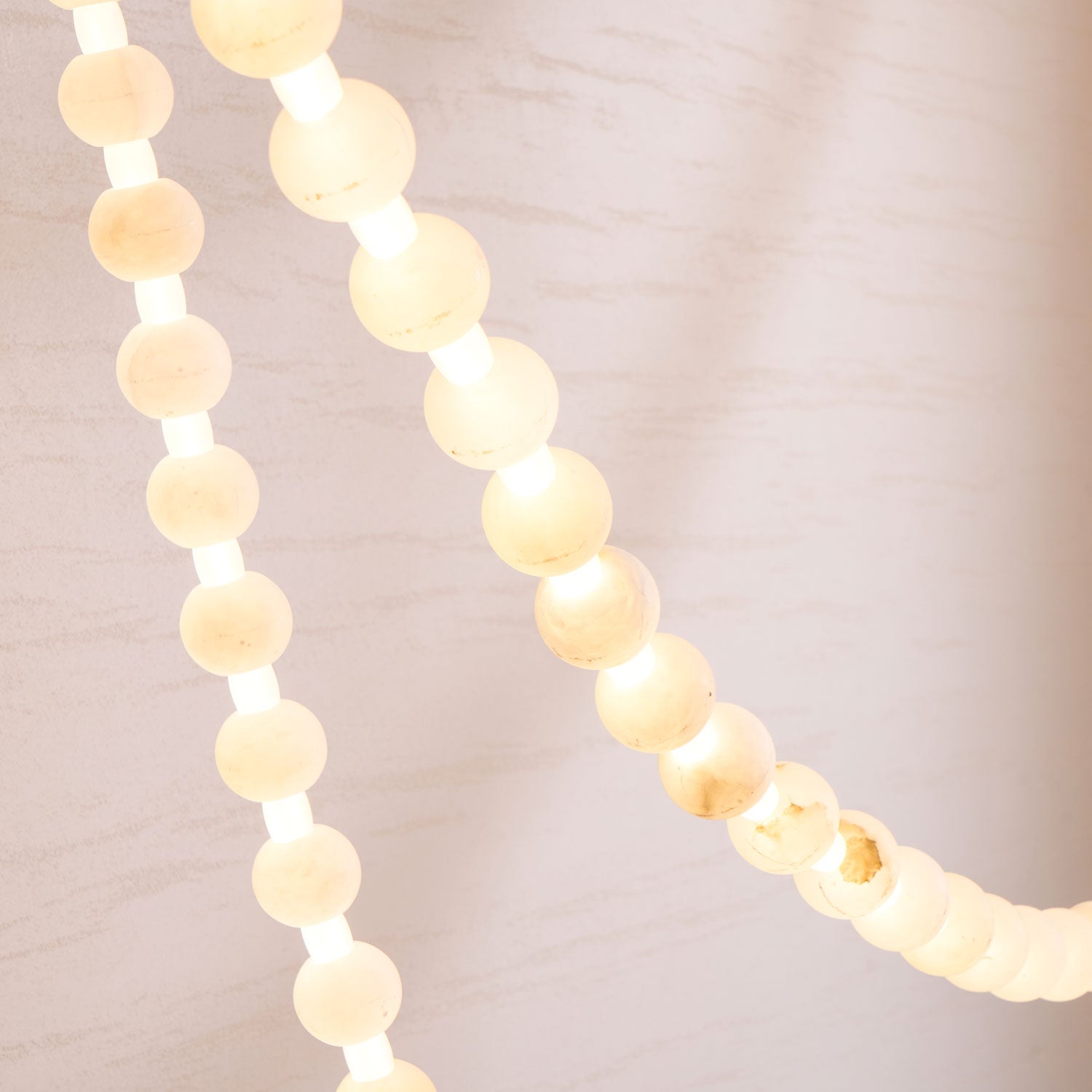 Alabaster Pearl Necklace Chandelier