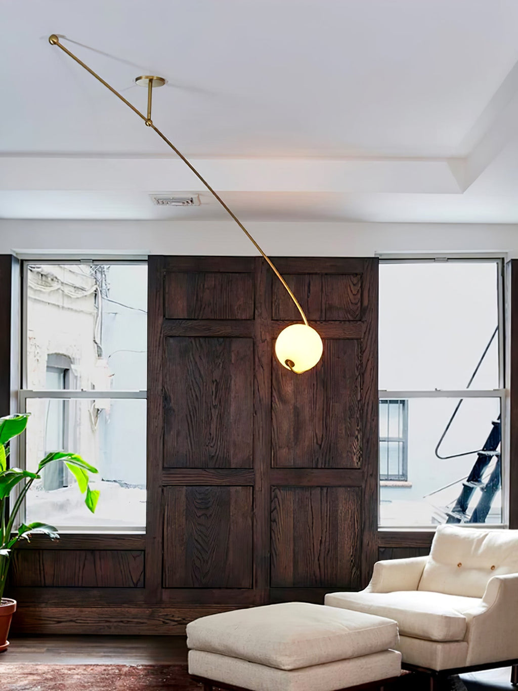 Astral Curve Ceiling Lamp