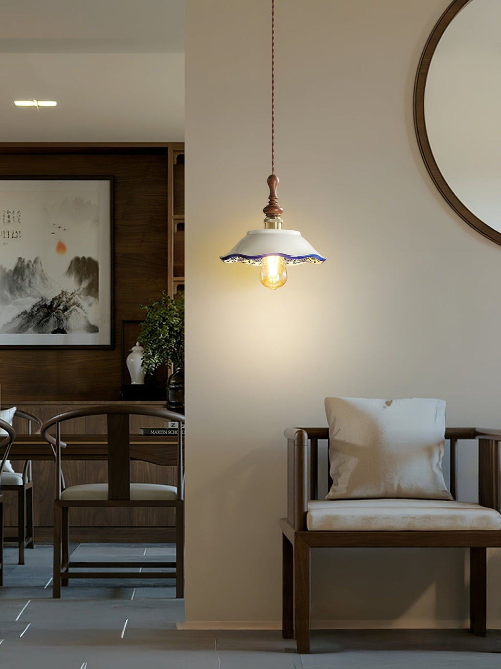 Bellaria Ceramic Pendant Light