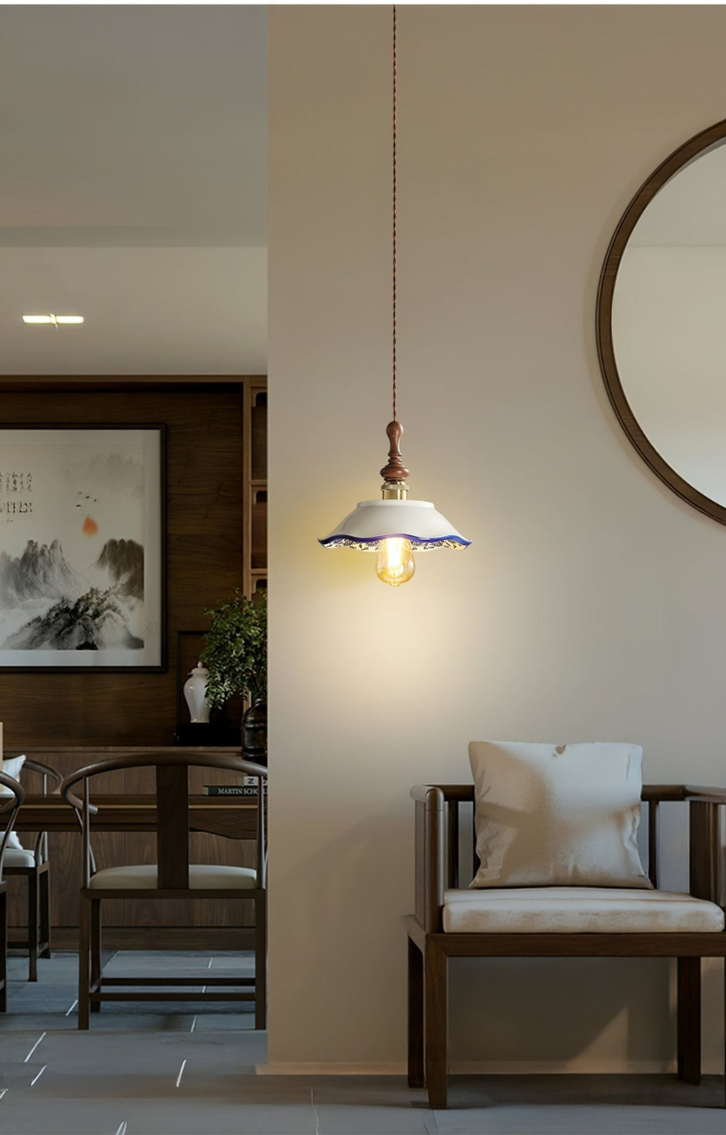Bellaria Ceramic Pendant Light