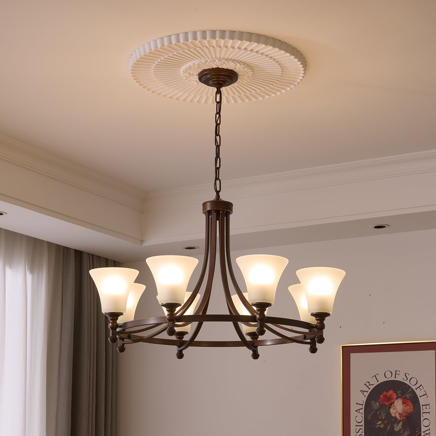 Celestine Glow Chandelier