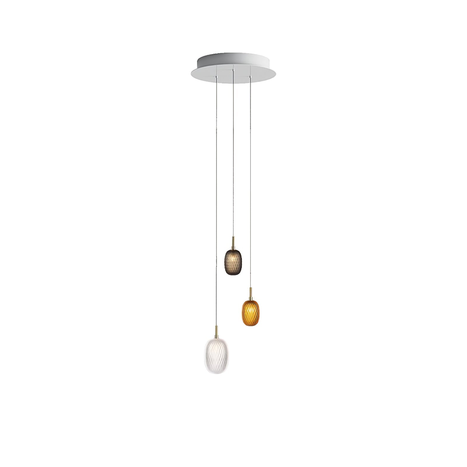 Chromatic Gem Drop Chandelier