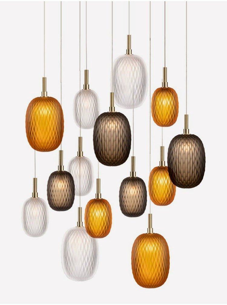 Chromatic Gem Drop Chandelier