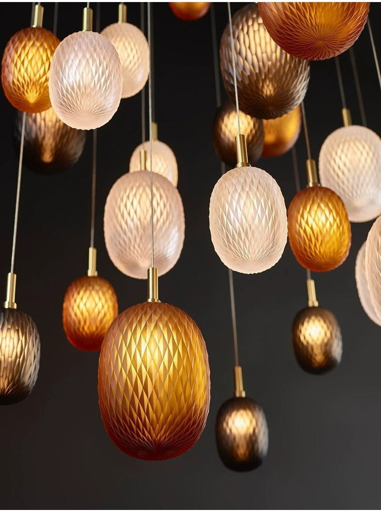 Chromatic Gem Drop Chandelier