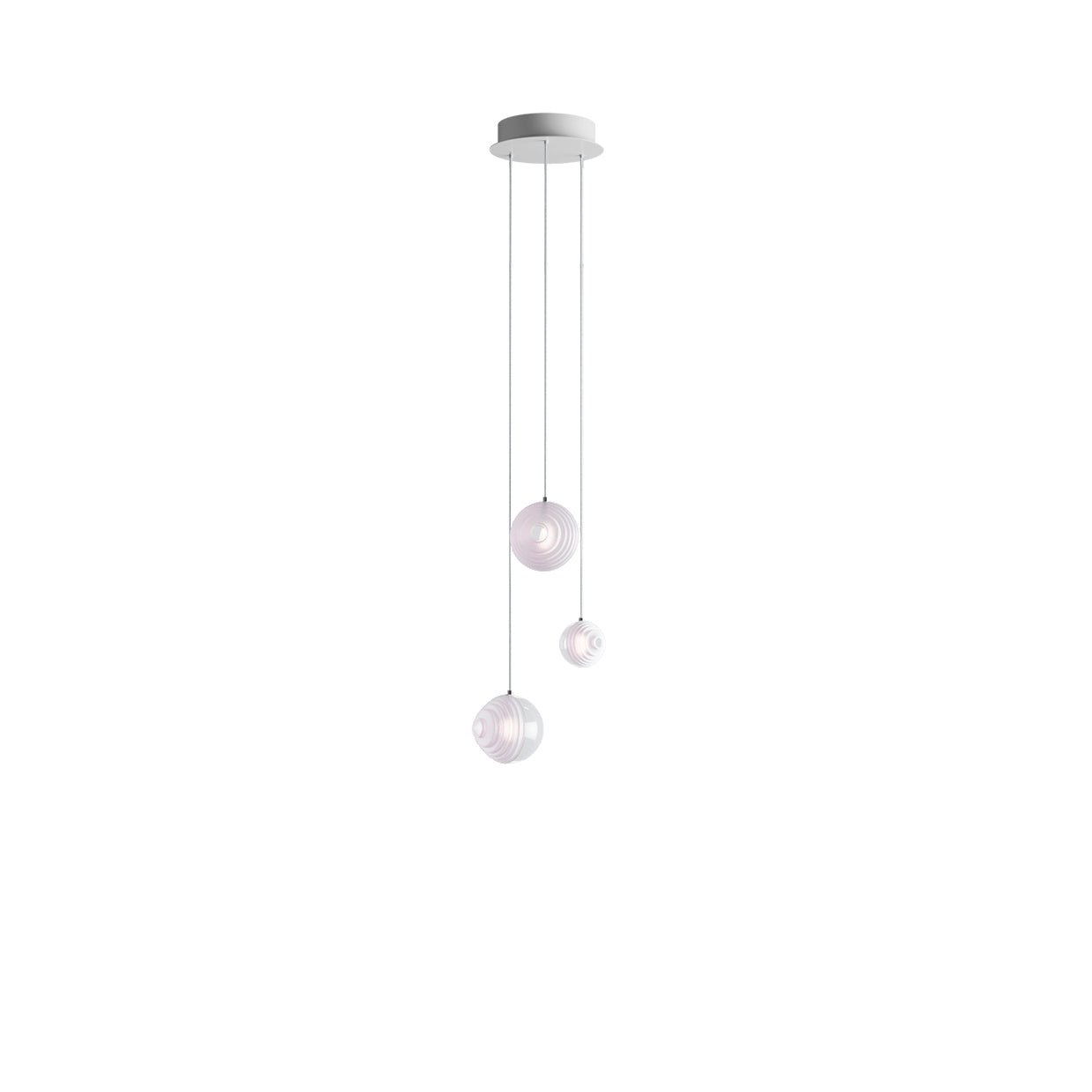 Cosmic Sphere Cascade Chandelier