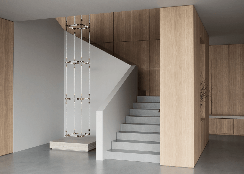 Crystal Grid Customize Chandelier