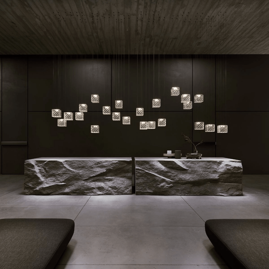 Crystal Pixels Customize Chandelier