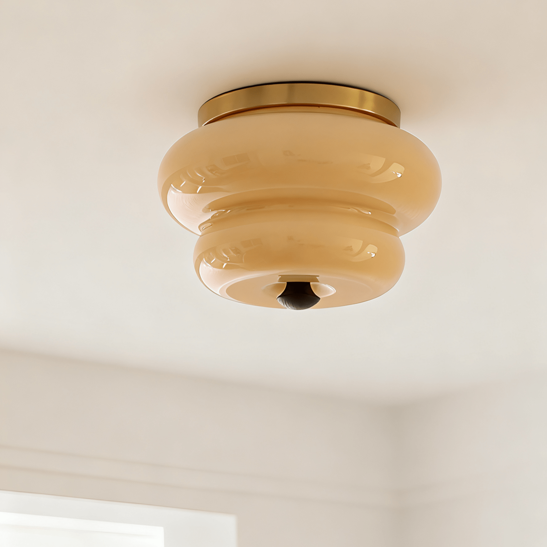 Curvaceous Ceiling Lamp