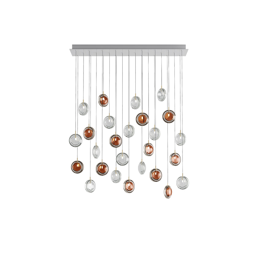 Lens Round Chandelier