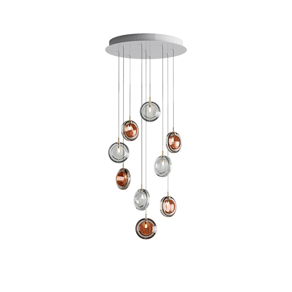 Lens Round Chandelier