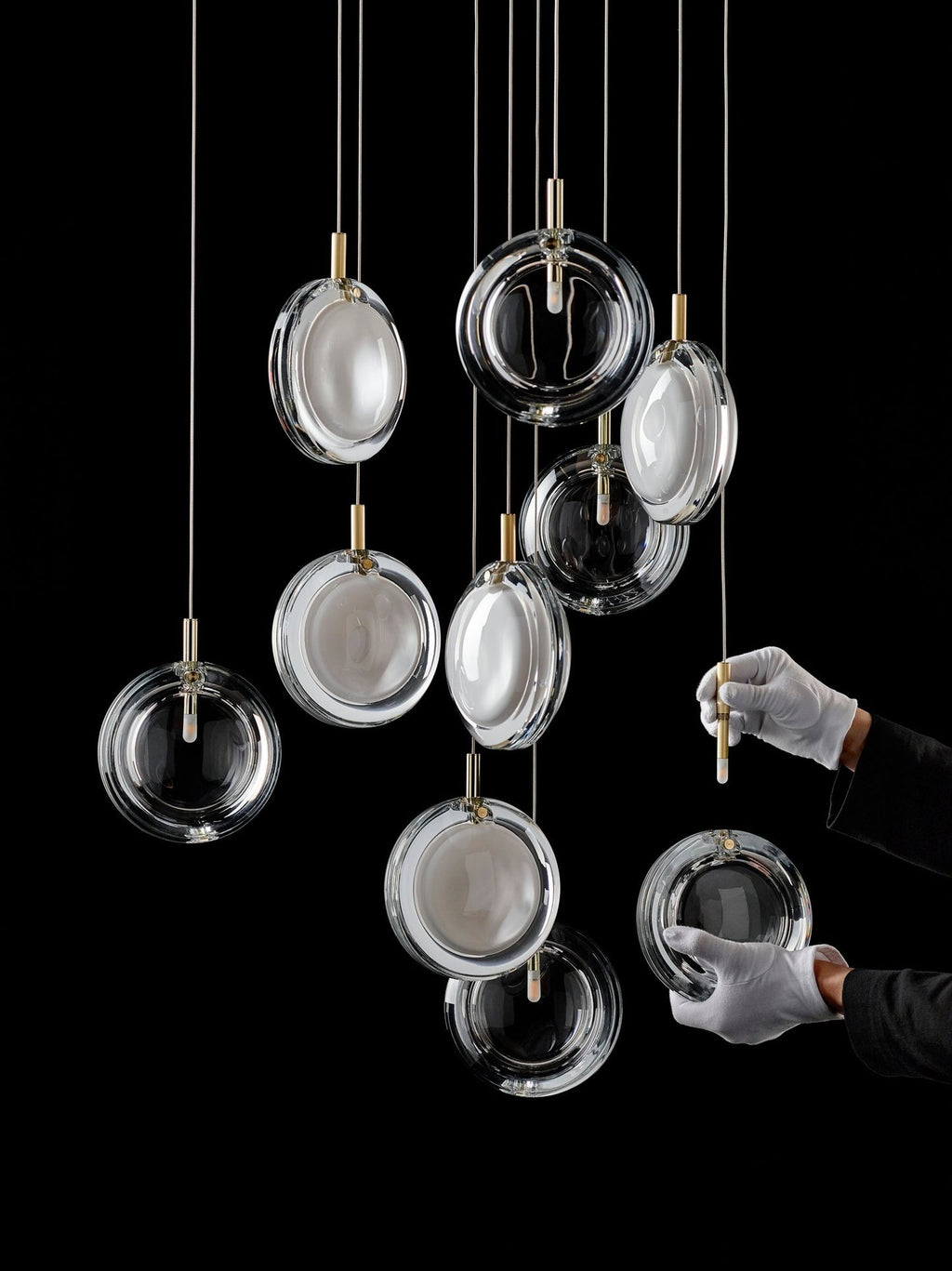 Lens Round Chandelier