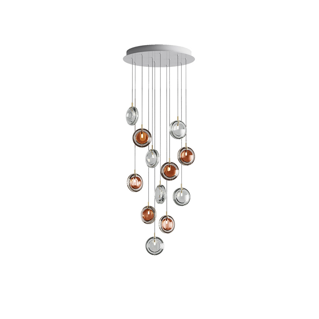 Lens Round Chandelier