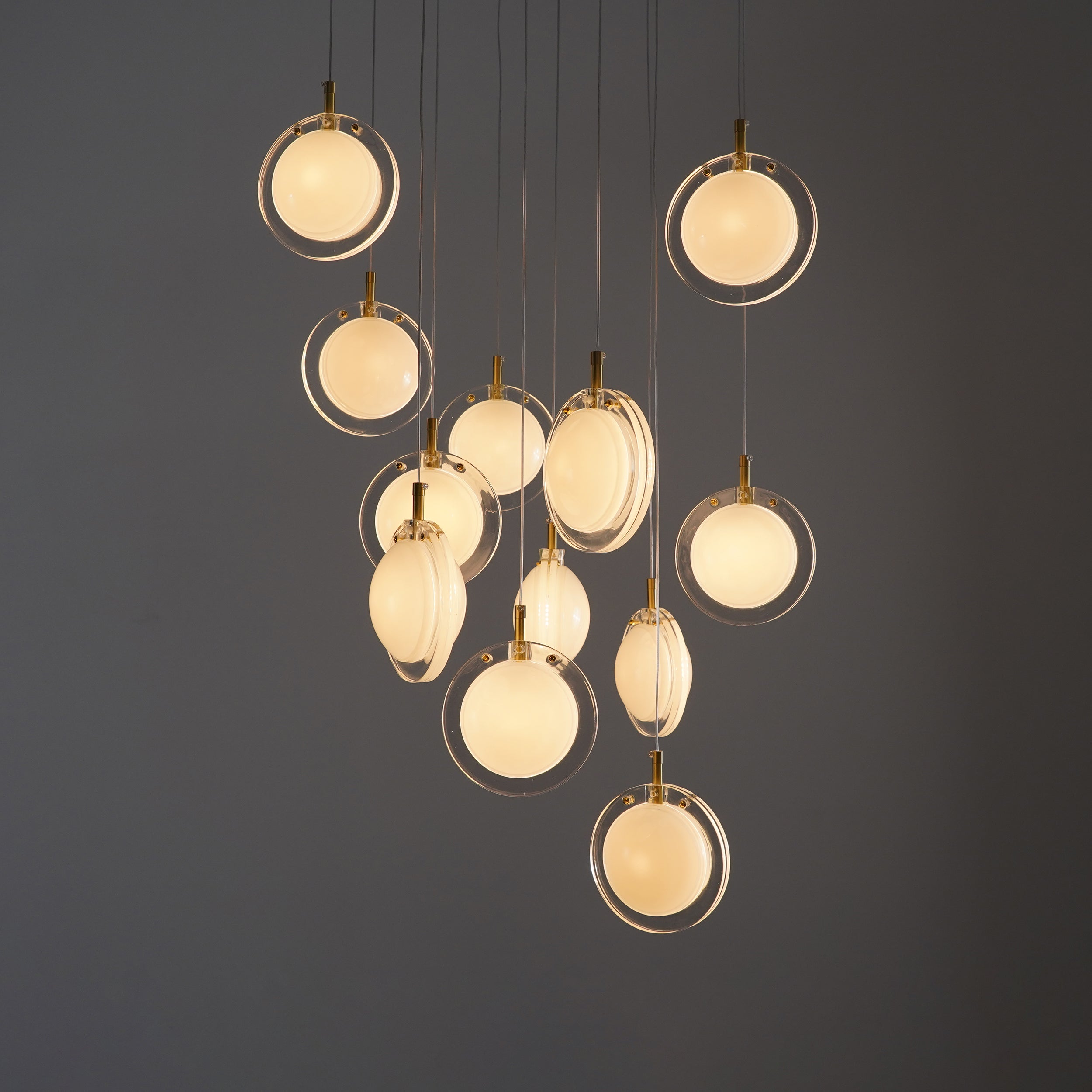 Lens Round Chandelier