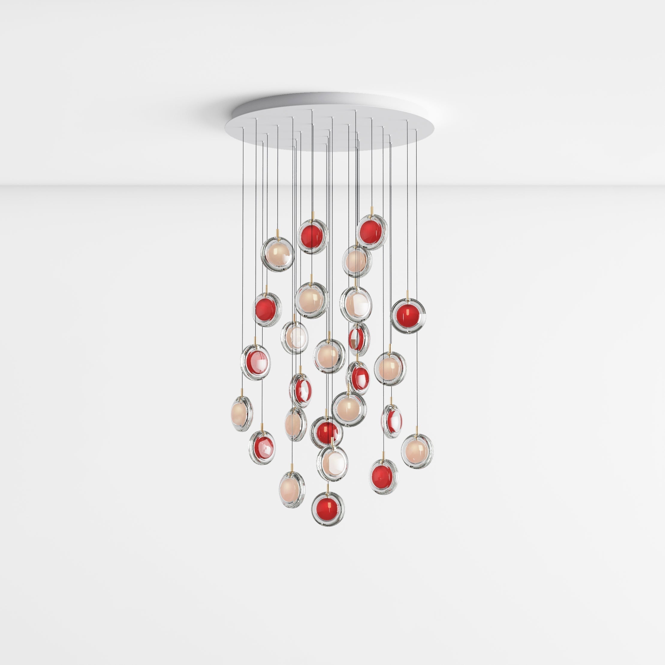 Lens Round Chandelier
