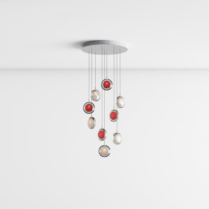 Lens Round Chandelier