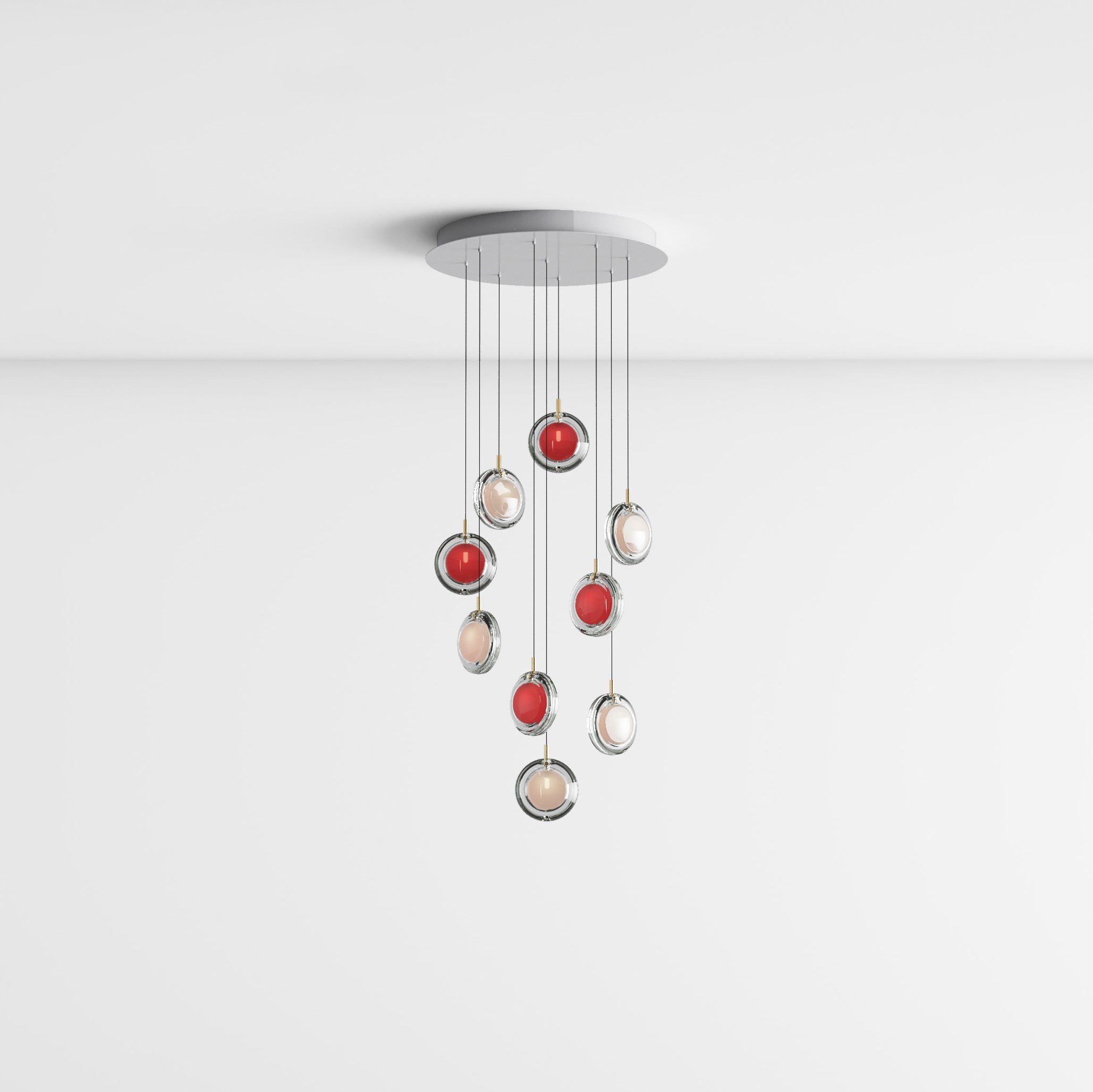 Lens Round Chandelier