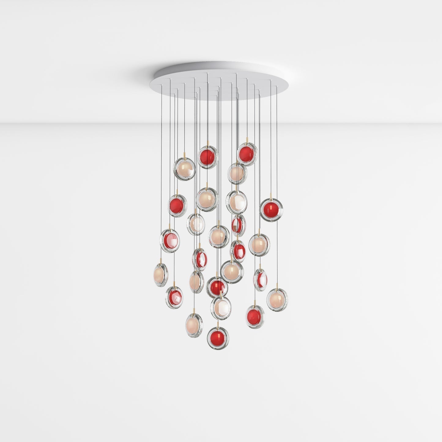 Lens Round Chandelier