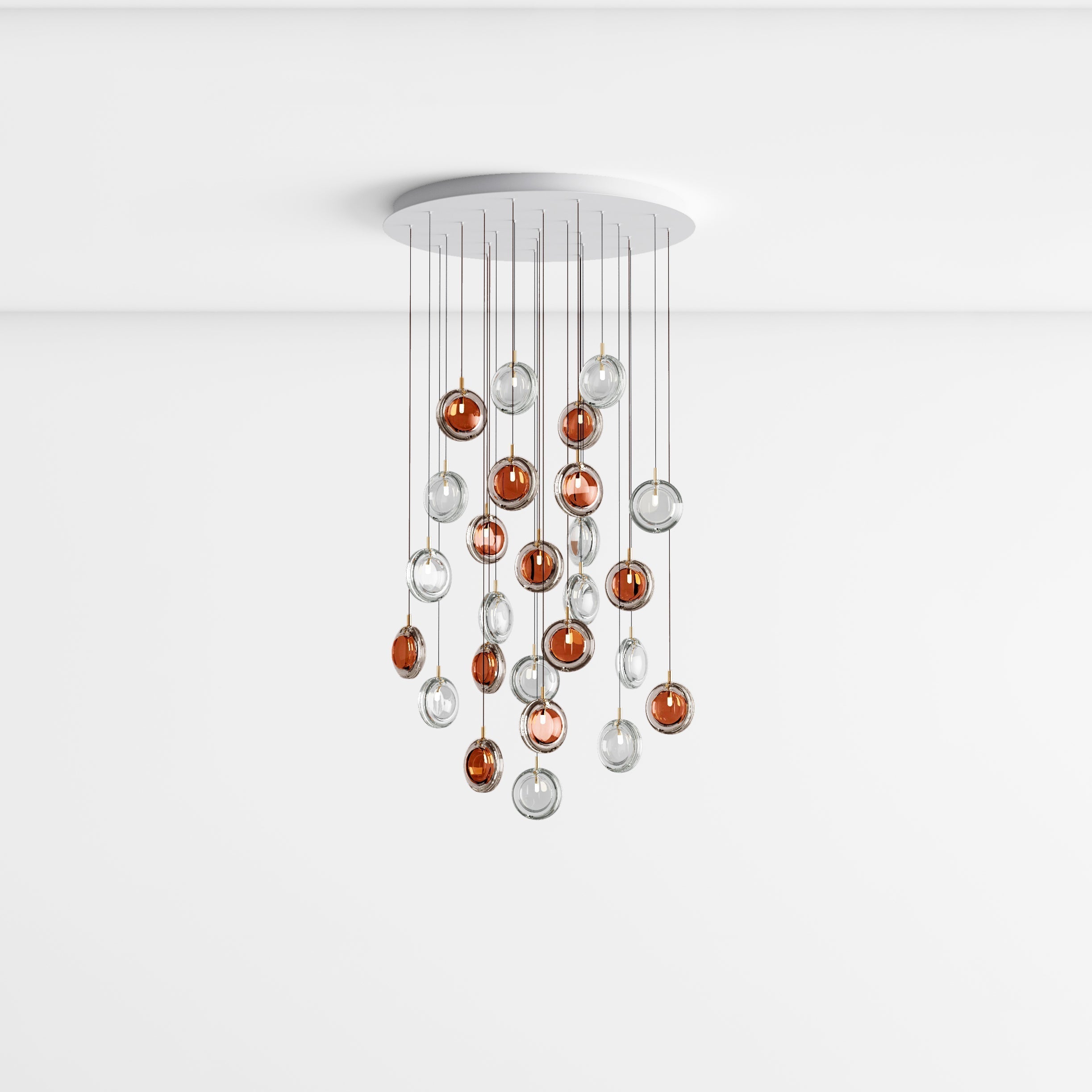 Lens Round Chandelier