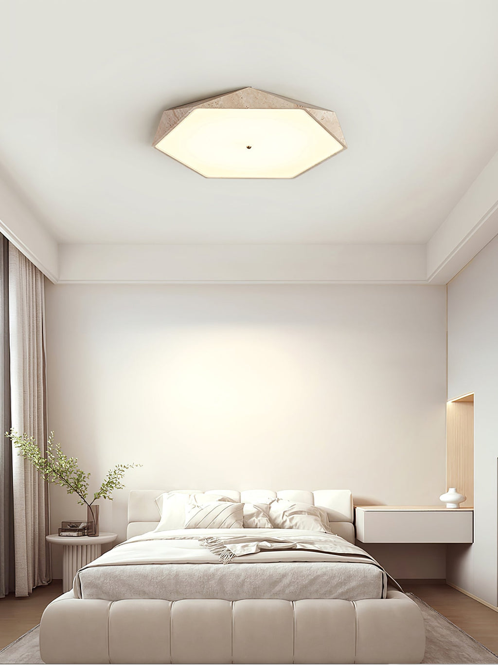 Lunarc Stone Ceiling Lamp
