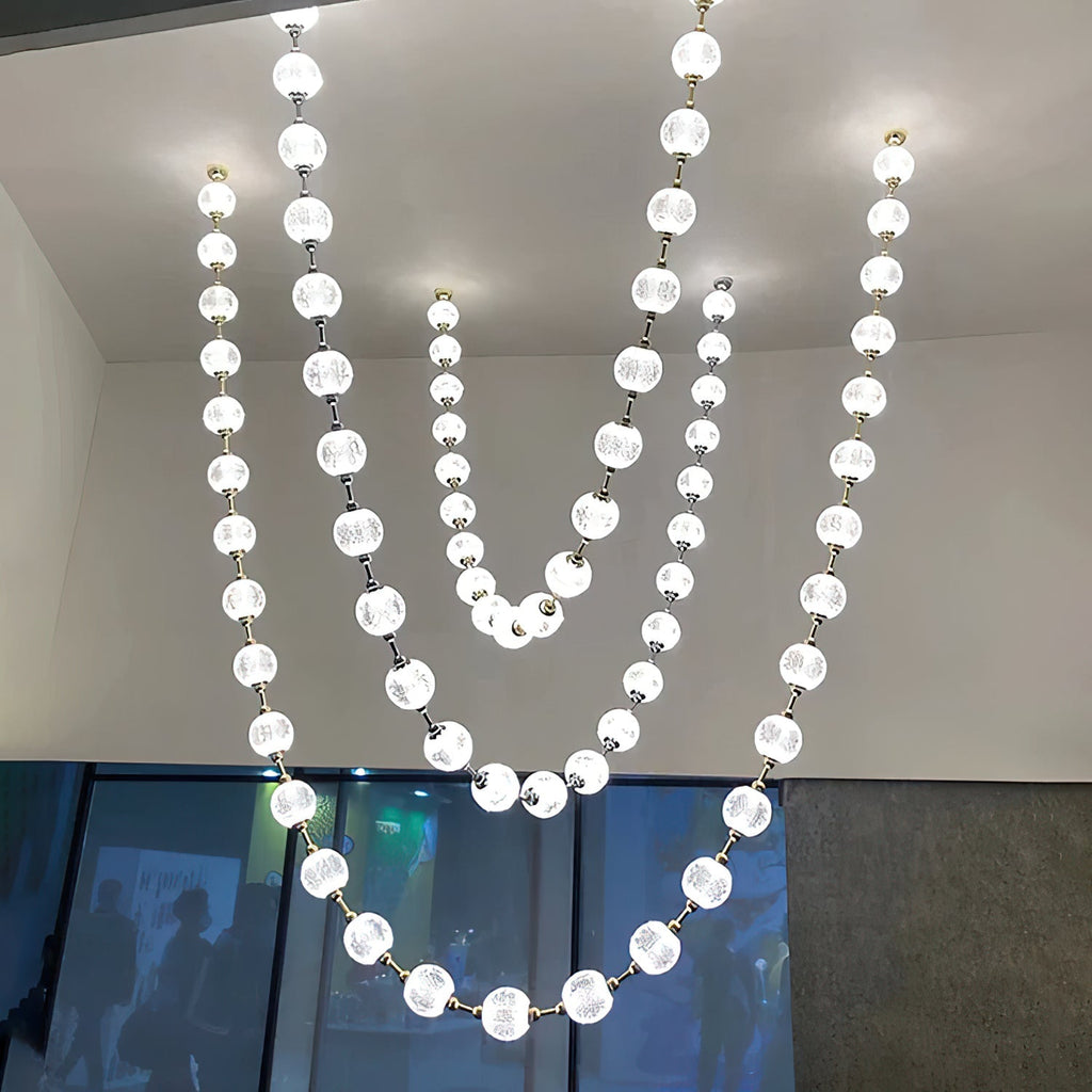 Strand Necklace Chandelier