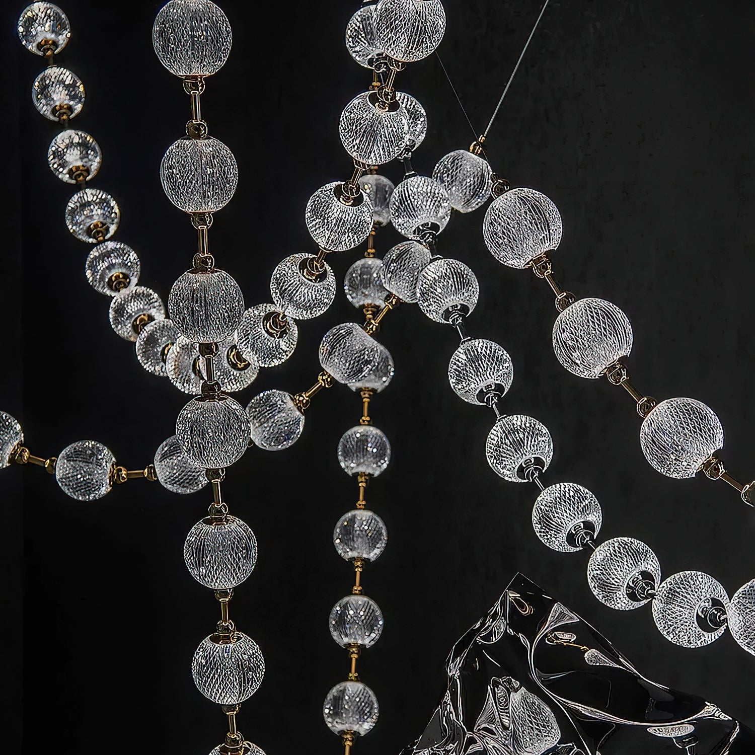 Strand Necklace Chandelier