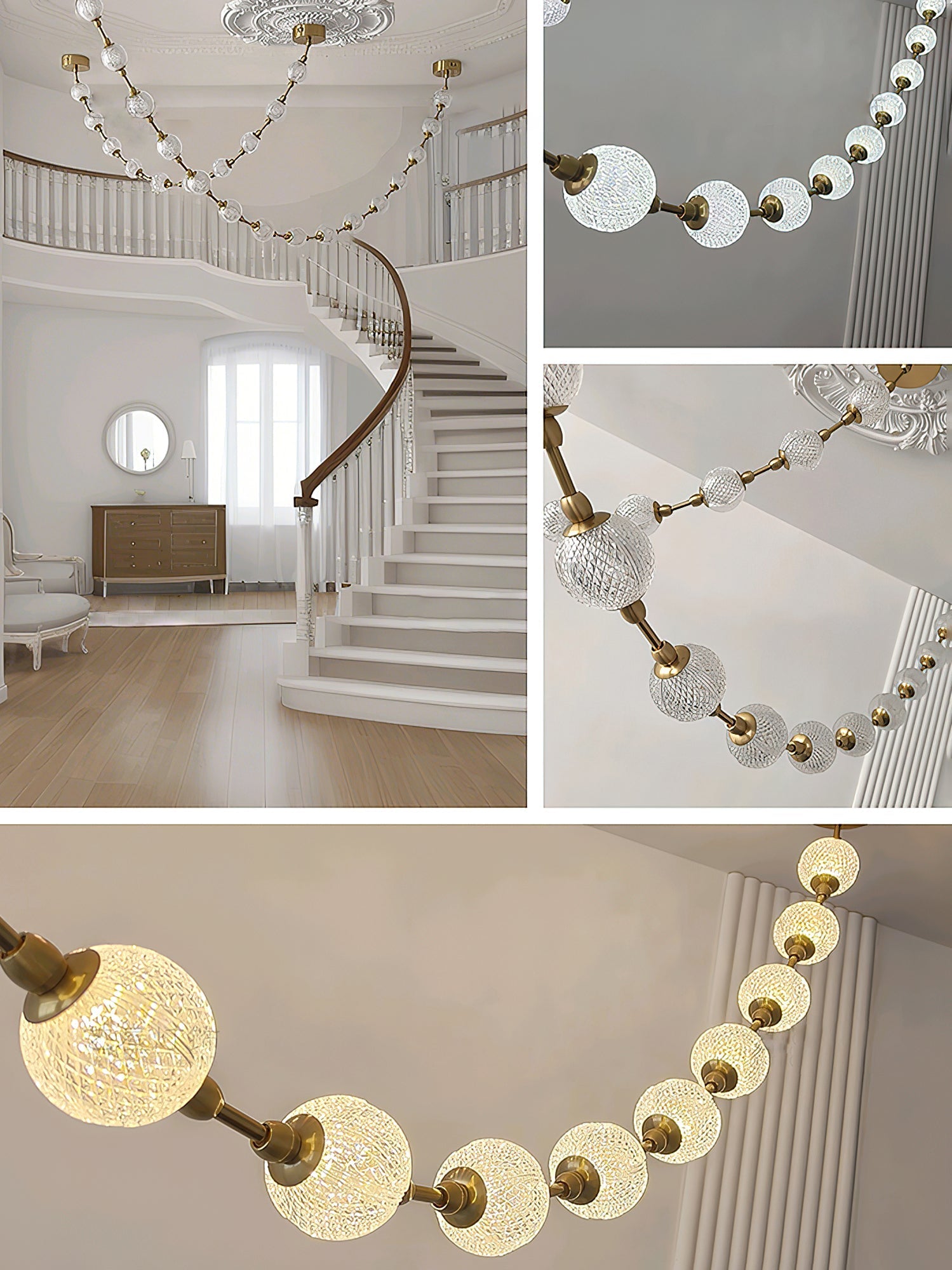 Strand Necklace Chandelier