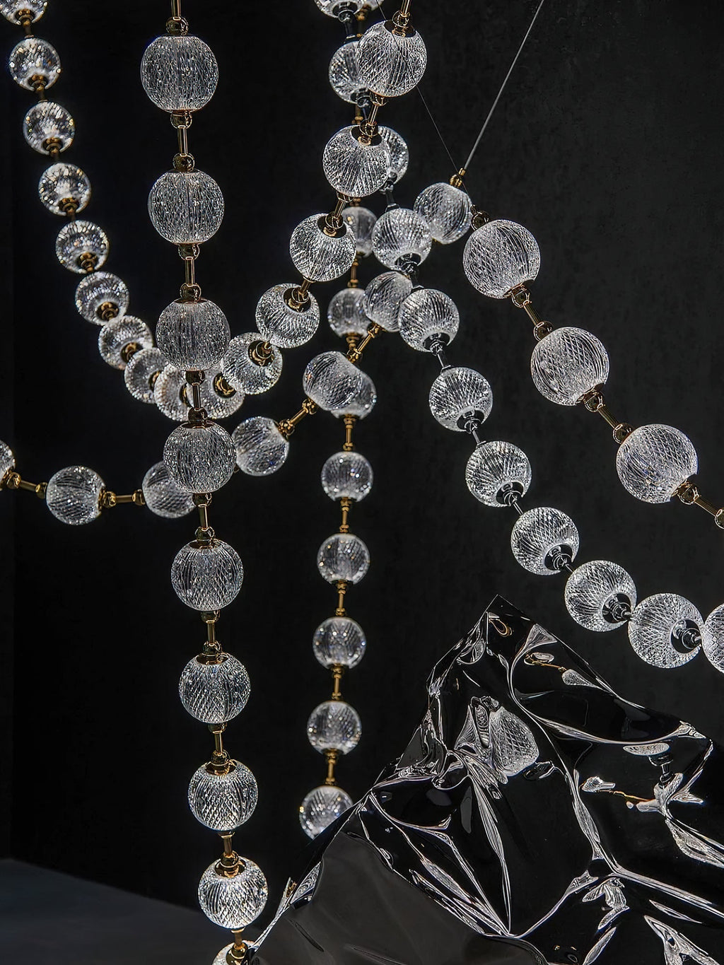 Strand Necklace Chandelier