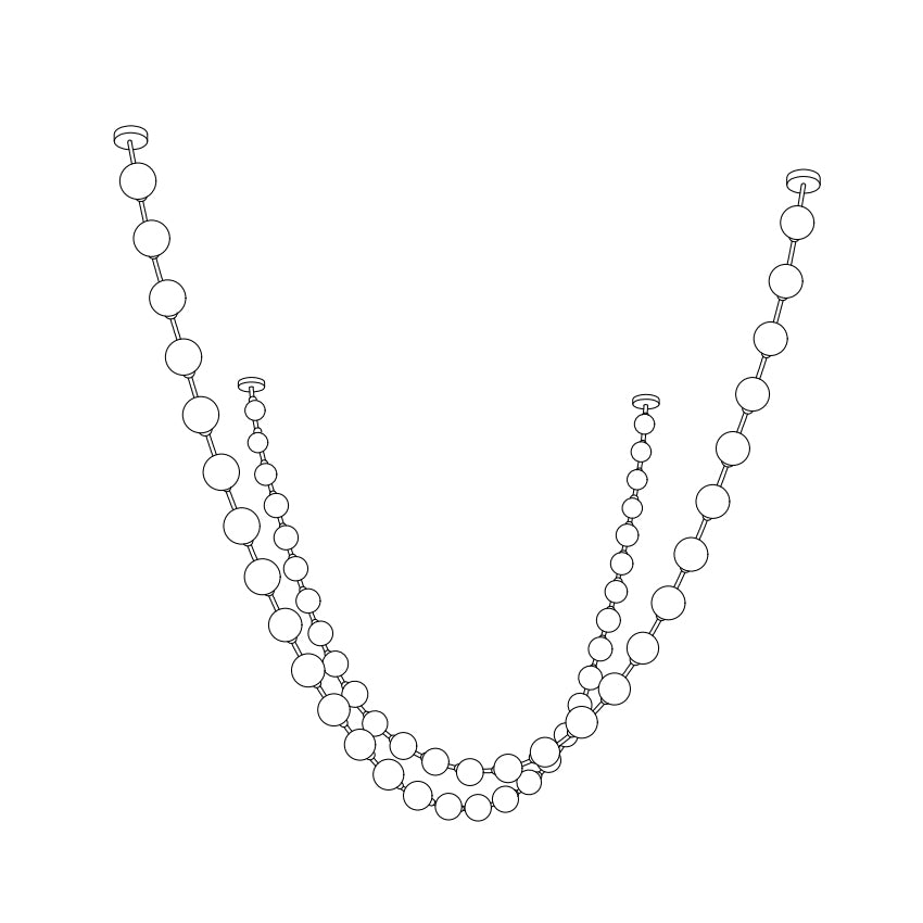 Strand Necklace Chandelier