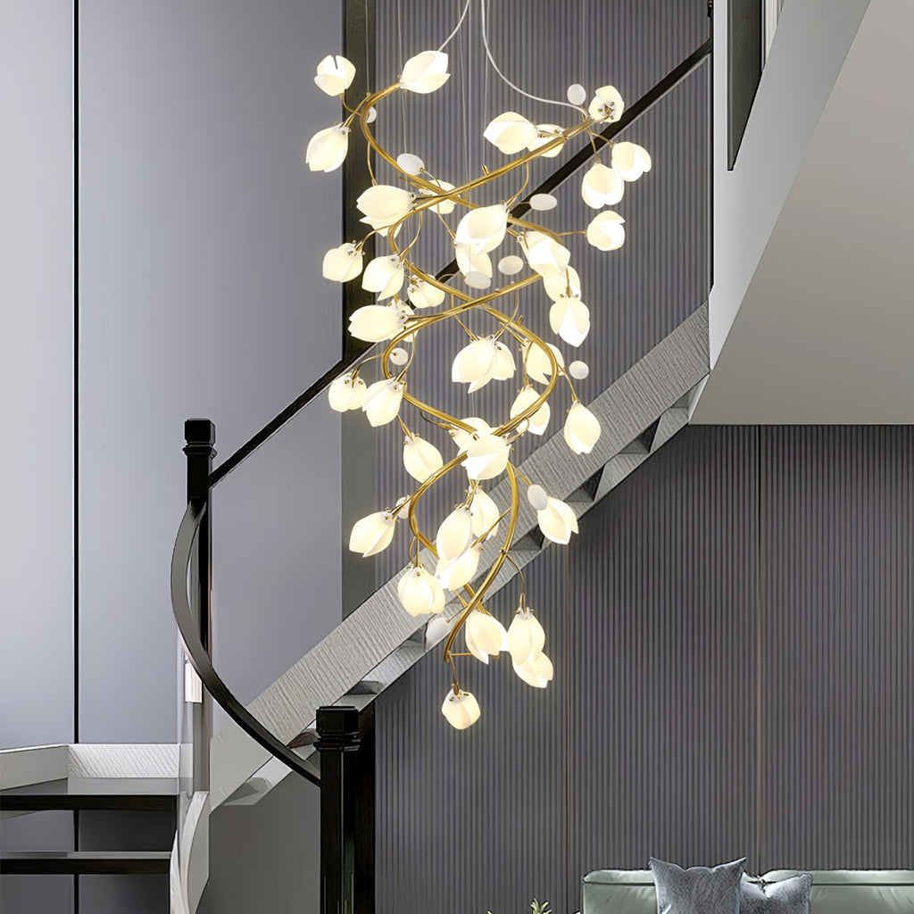 Lysandra Cascade Stairs Chandelier