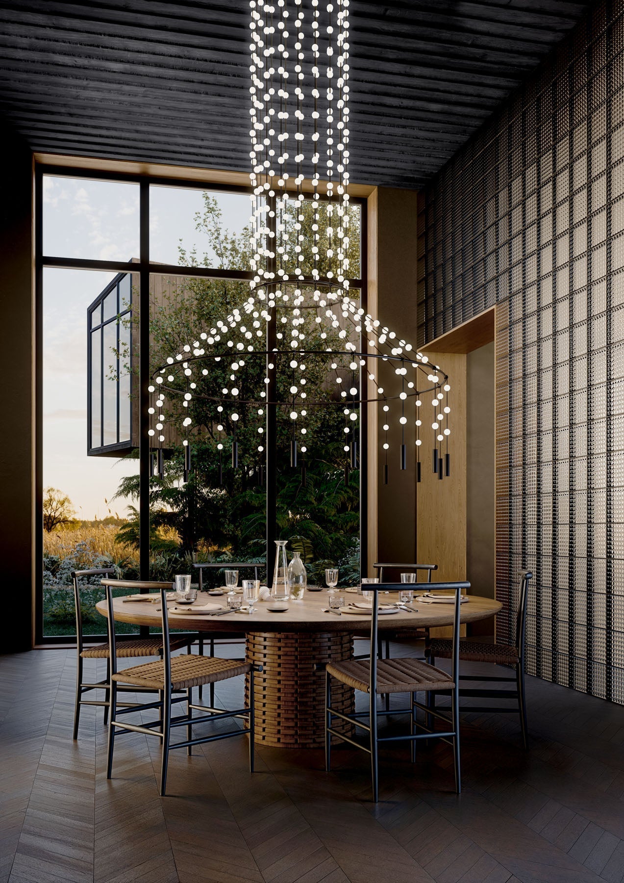 Multidot Customize Chandelier