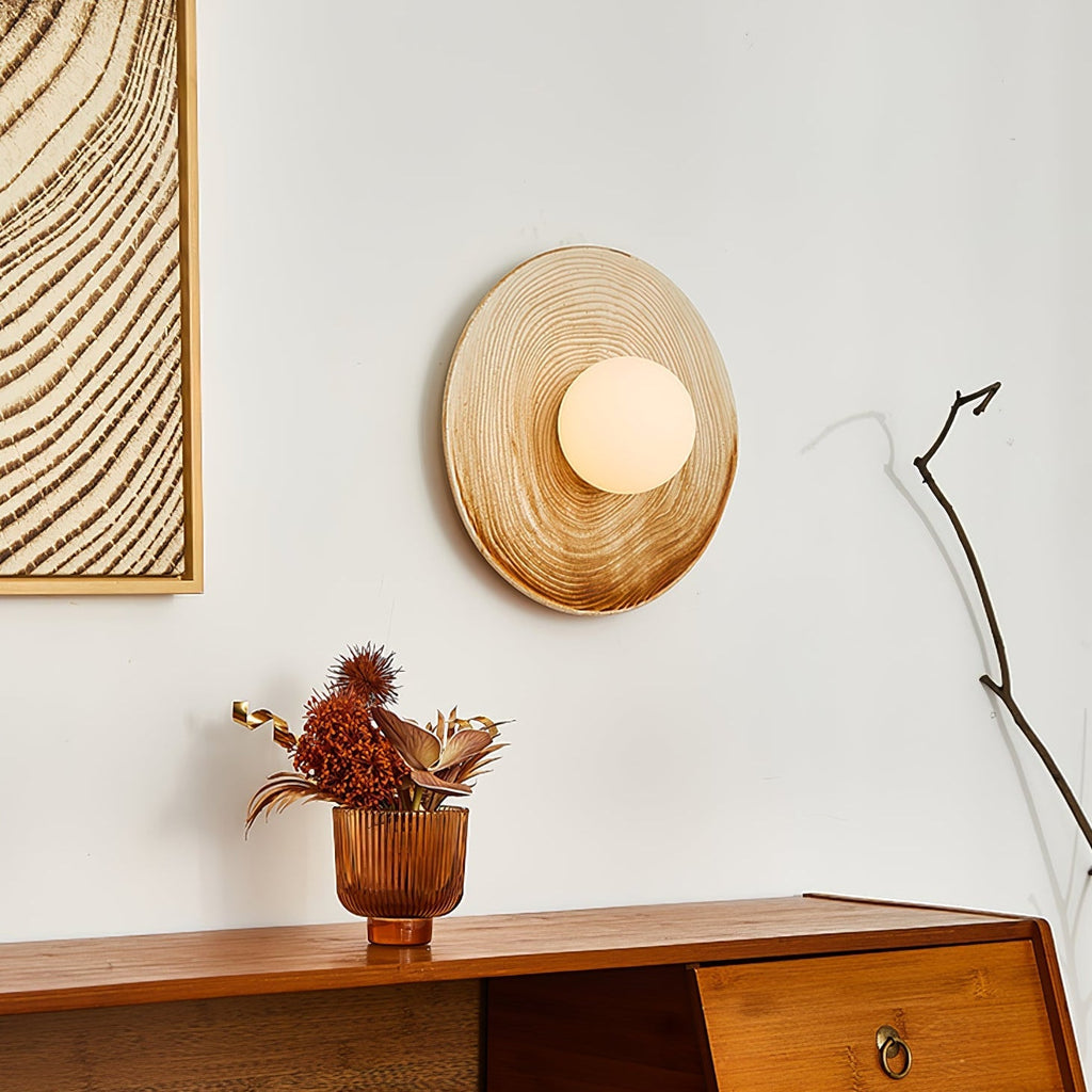 Ovalo Ceramic Sconce