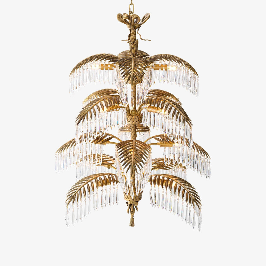 Palmera Brass Chandelier